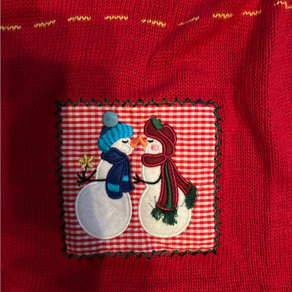 Ugly Christmas sweater vest. NWT